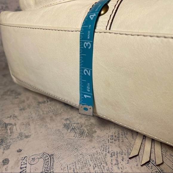 Coach Ivory Cream Brooklyn Large Leather Limited Legacy - Picture 14 of 15